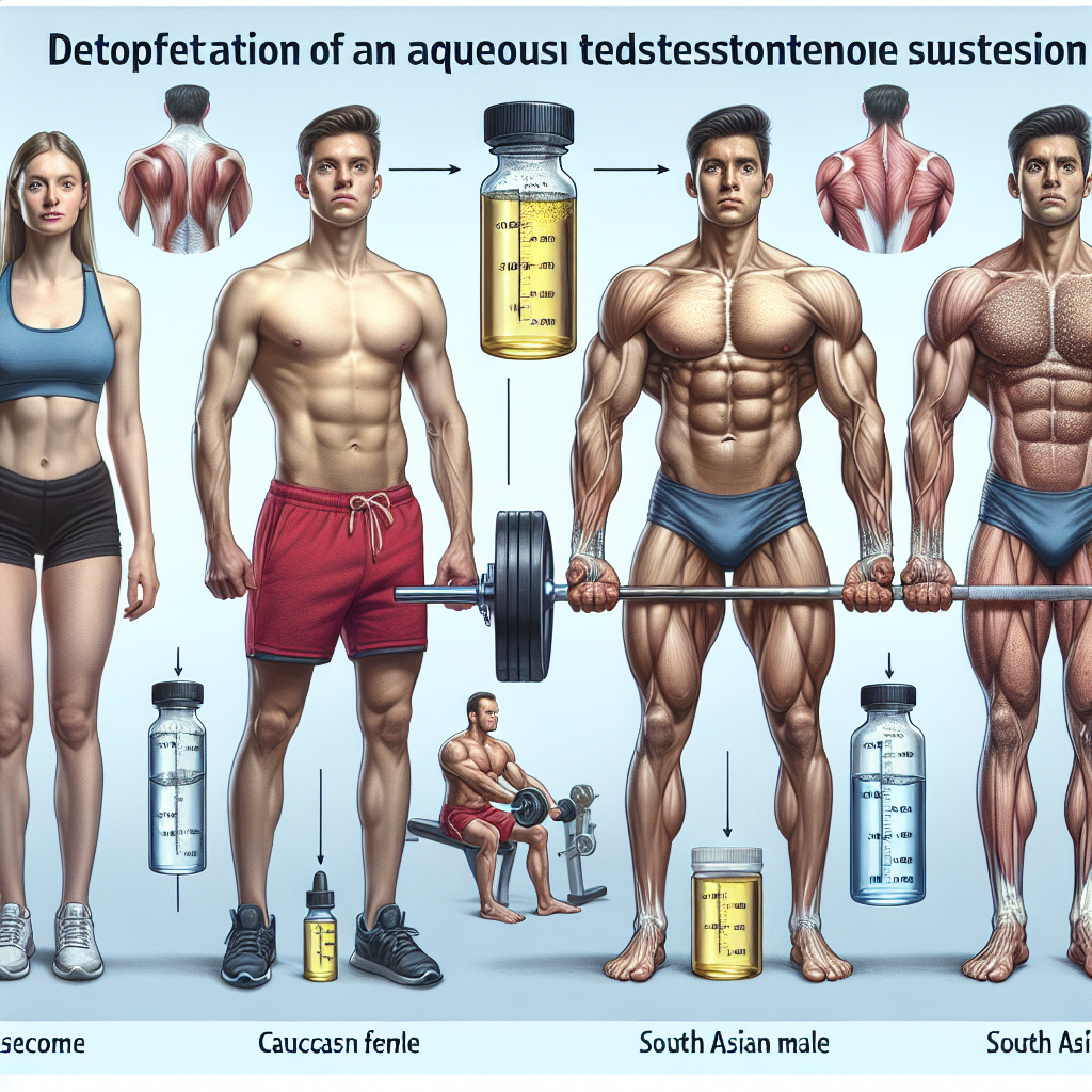 Impact of aqueous testosterone suspension on sports training