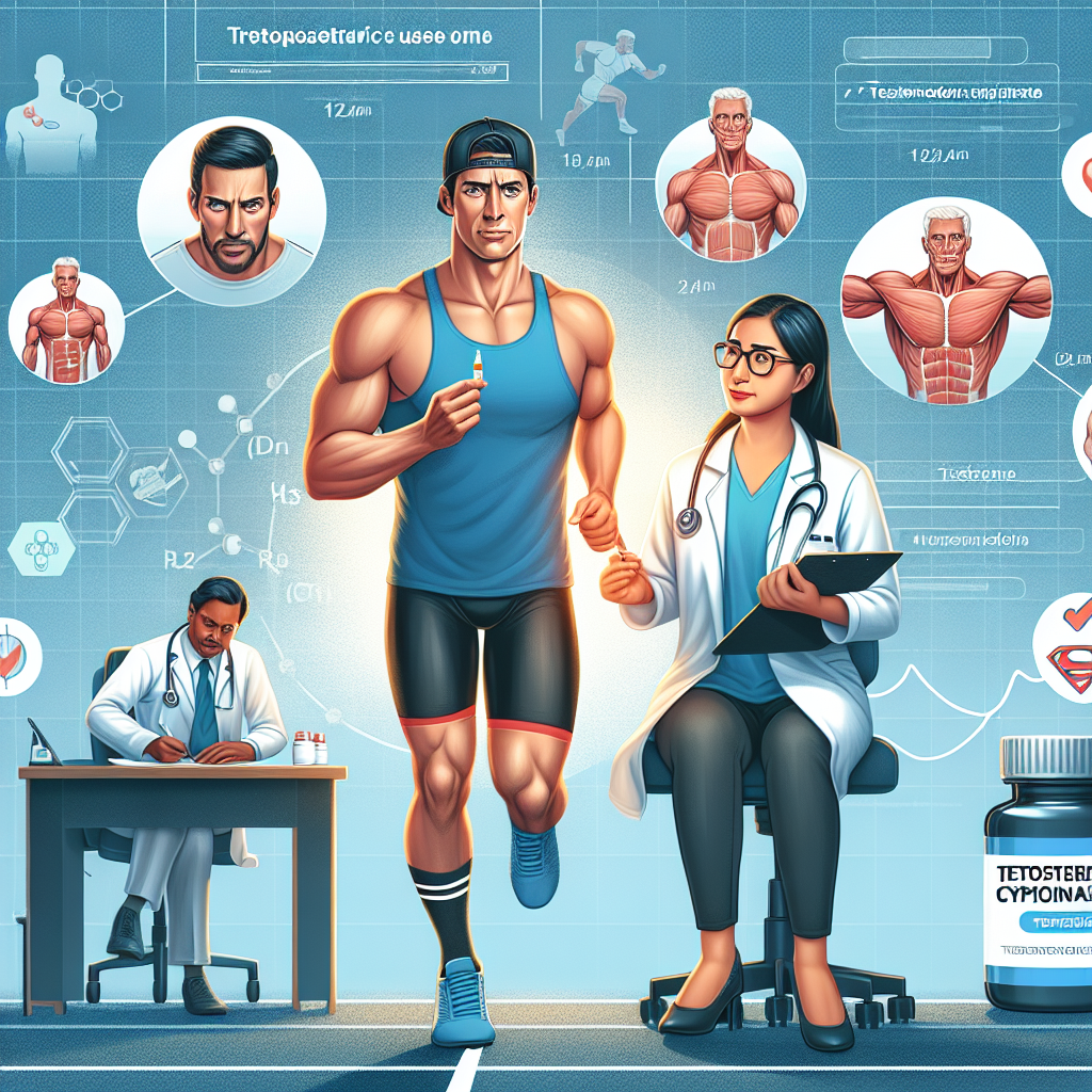 Therapeutic use of testosterone cypionate in endurance sports