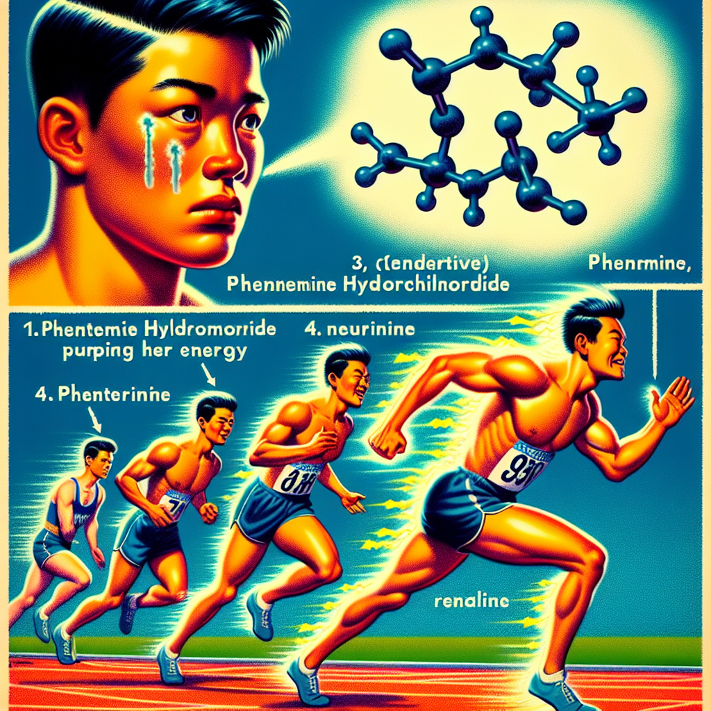 Impact of phentermine hydrochloride on athletes' endurance