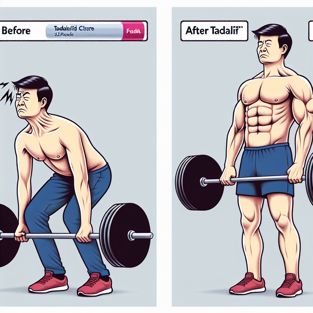 Enhancing muscle endurance with tadalafil citrate