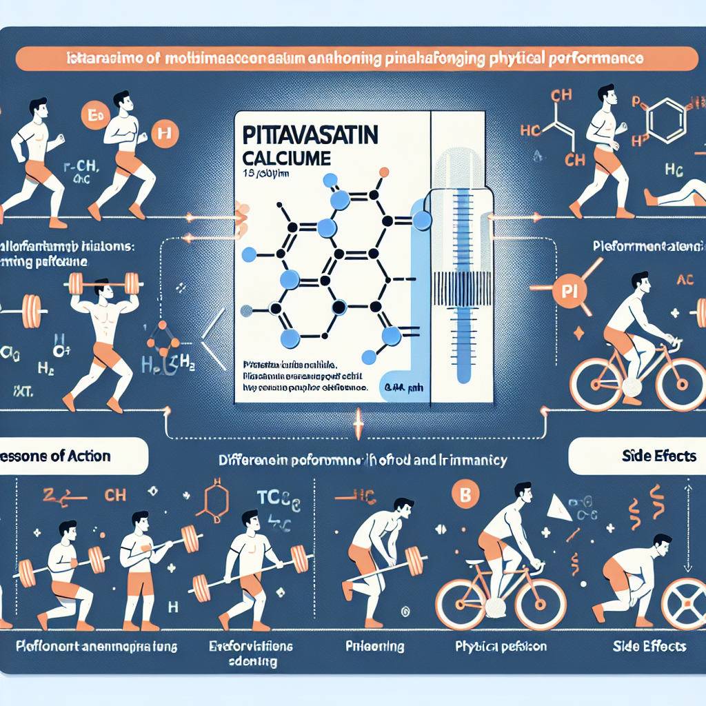 Pitavastatin calcium: enhancing physical performance potential