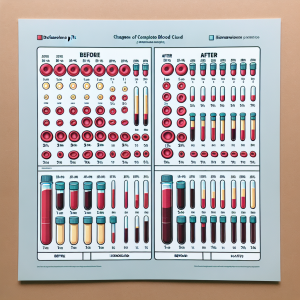 Complete blood count changes with drostanolone pillole