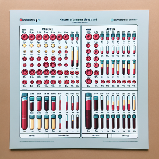 Complete blood count changes with drostanolone pillole