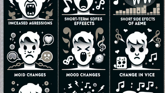 Short-term side effects of mibolerone