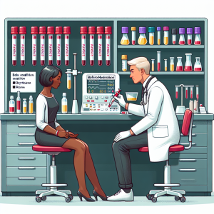 Blood tests to run before using oxymetholone compresse