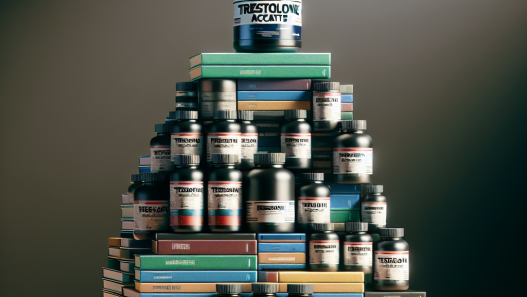 Cutting stack including trestolone acetato