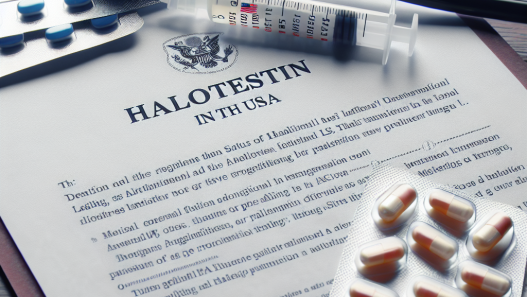 Legal status of halotestin in the usa