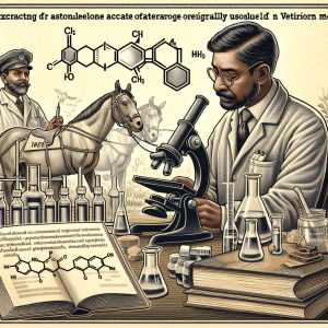 Veterinary origins of trestolone acetato