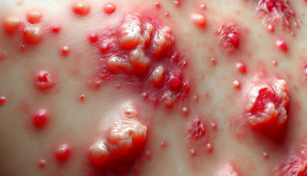 Acne and skin issues caused by sintol