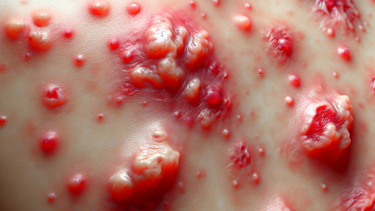 Acne and skin issues caused by sintol