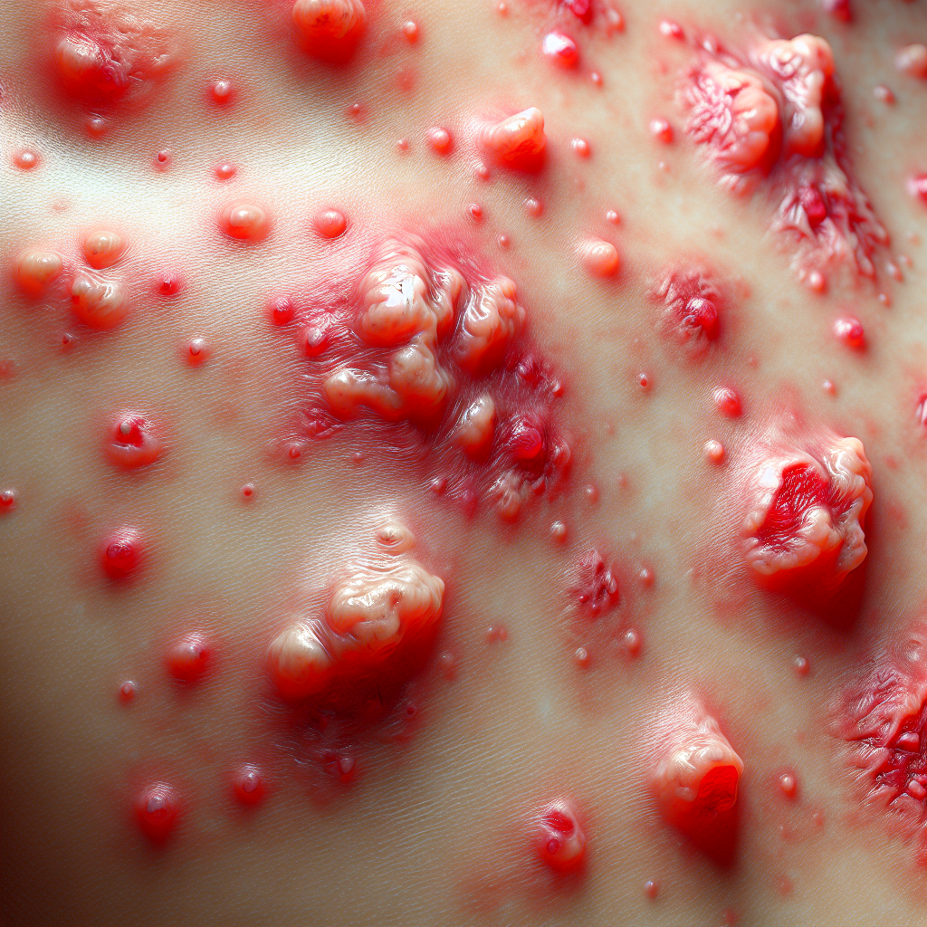 Acne and skin issues caused by sintol