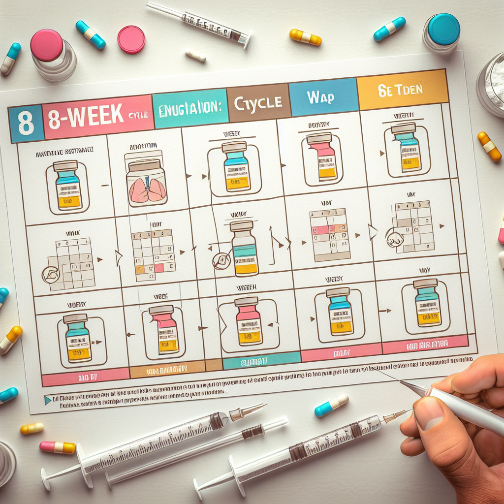 Sample cycle plan for methandienone injection: 8 weeks